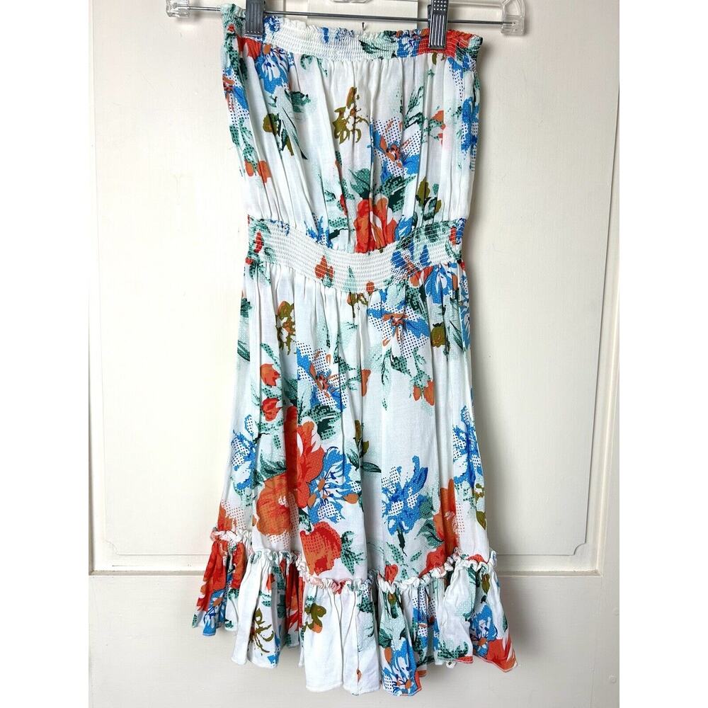 Poetry Stretch Top Floral Blouse-Small